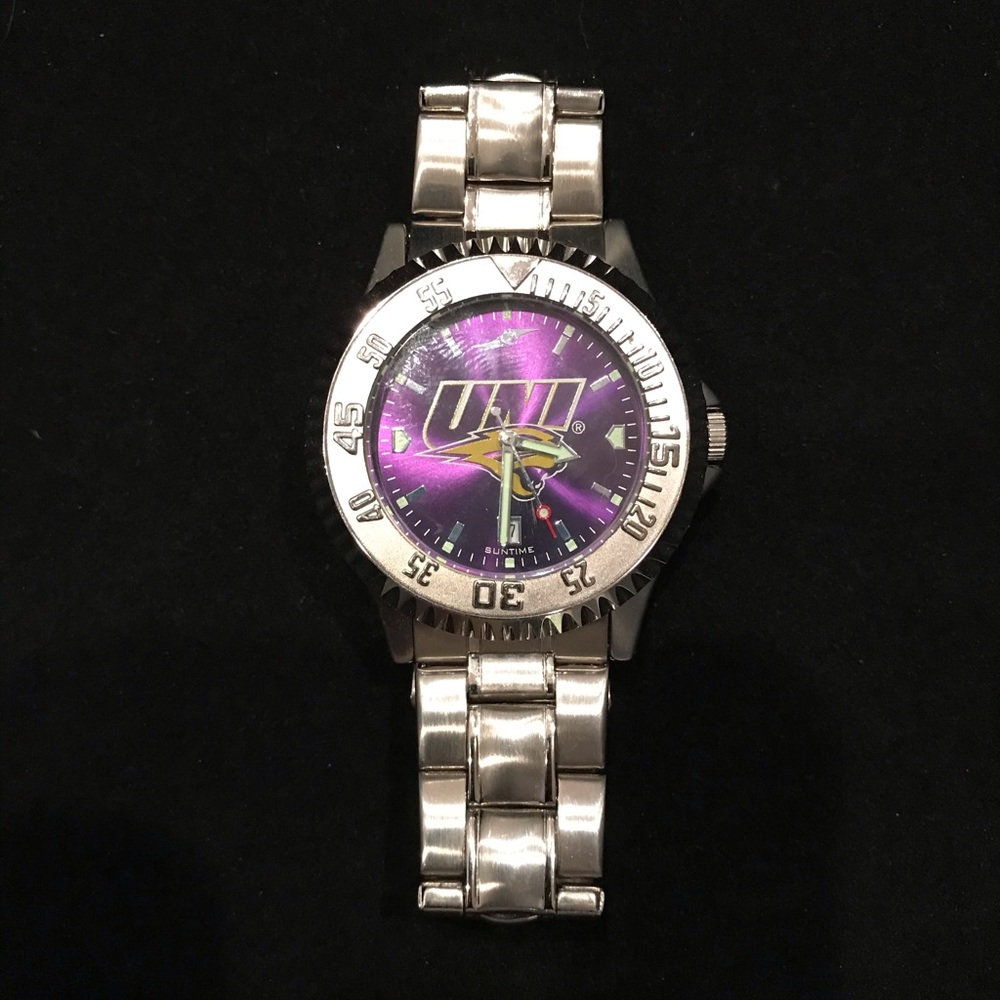Northern Iowa Panthers Sport Steel AC Watch